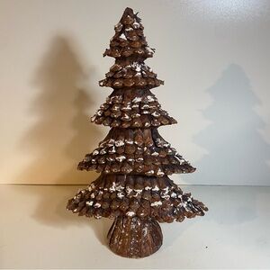 Handmade Pinecone 15” Height Tree With Snow Drifts
Christmas Winter